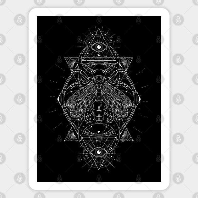 Firefly | Sacred Geometry Sticker by CelestialStudio